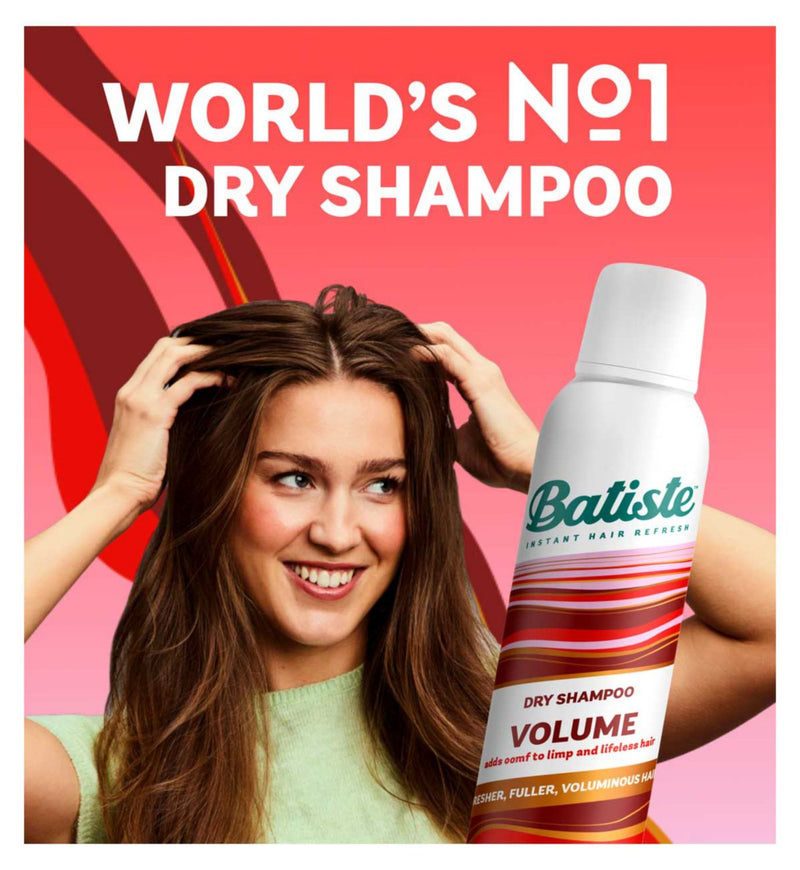 Batiste volumising dry shampoo spray bottle 200ml - British product