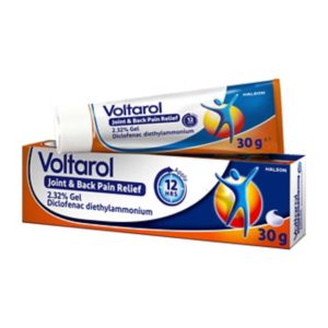 Voltarol joint pain relief gel 2.32% 30g (British brand)
