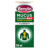 Benylin Mucus Cough Max Syrup - Honey & Lemon - 150ml