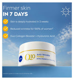 NIVEA Q10 Anti-Wrinkle Day Cream SPF30 50ml, imported from the UK