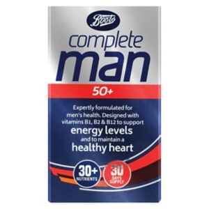 Boots Complete Man 50+ Multivitamins 30 Tablets