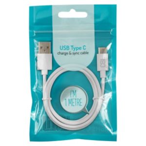 CBL Type-C Cable 1.2m White - British product