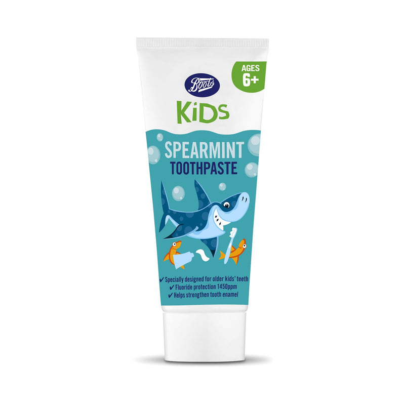 Kids mint toothpaste 6+ Years 75ml (British brand)