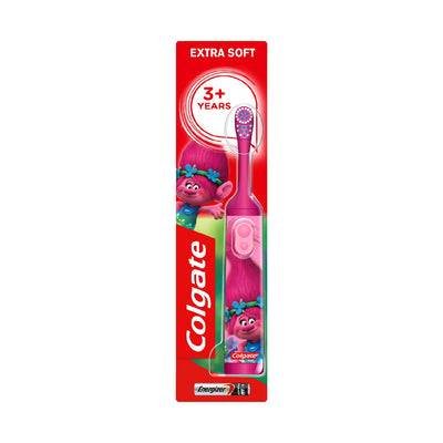 Colgate Kids Trolls Extra Soft Battery Toothbrush