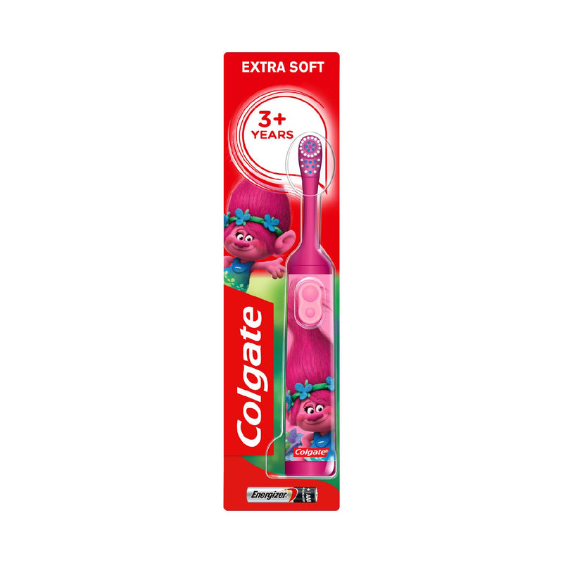 Colgate Kids Trolls Battery Toothbrush - British product