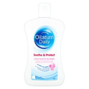 Oilatum Daily Junior Head to Toe Wash 300ml, imported from the UK