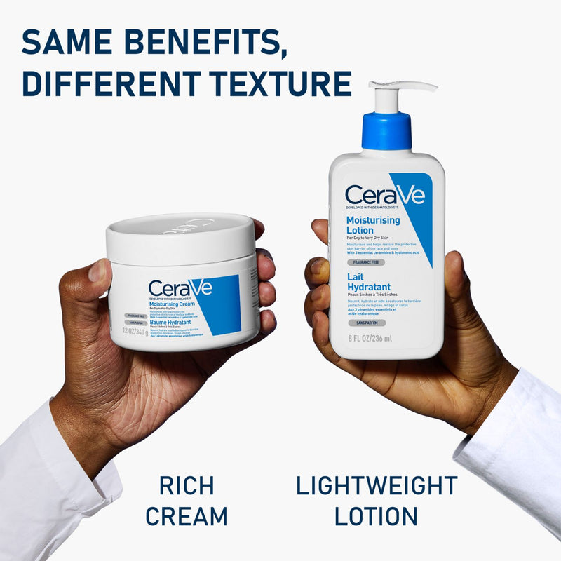 CeraVe Moisturising Cream with Hyaluronic Acid 340g - British product