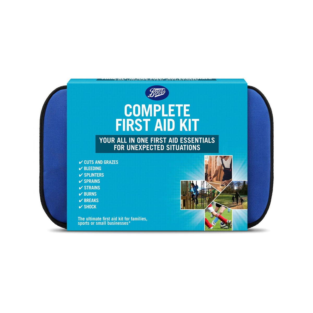 Boots Complete First Aid Kit 50 Items - British product