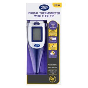 Boots Digital Thermometer with Flexi Tip - British product