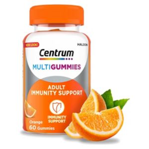 Centrum MultiGummies Immunity Support Orange Multivitamin Gummies 60 Pack