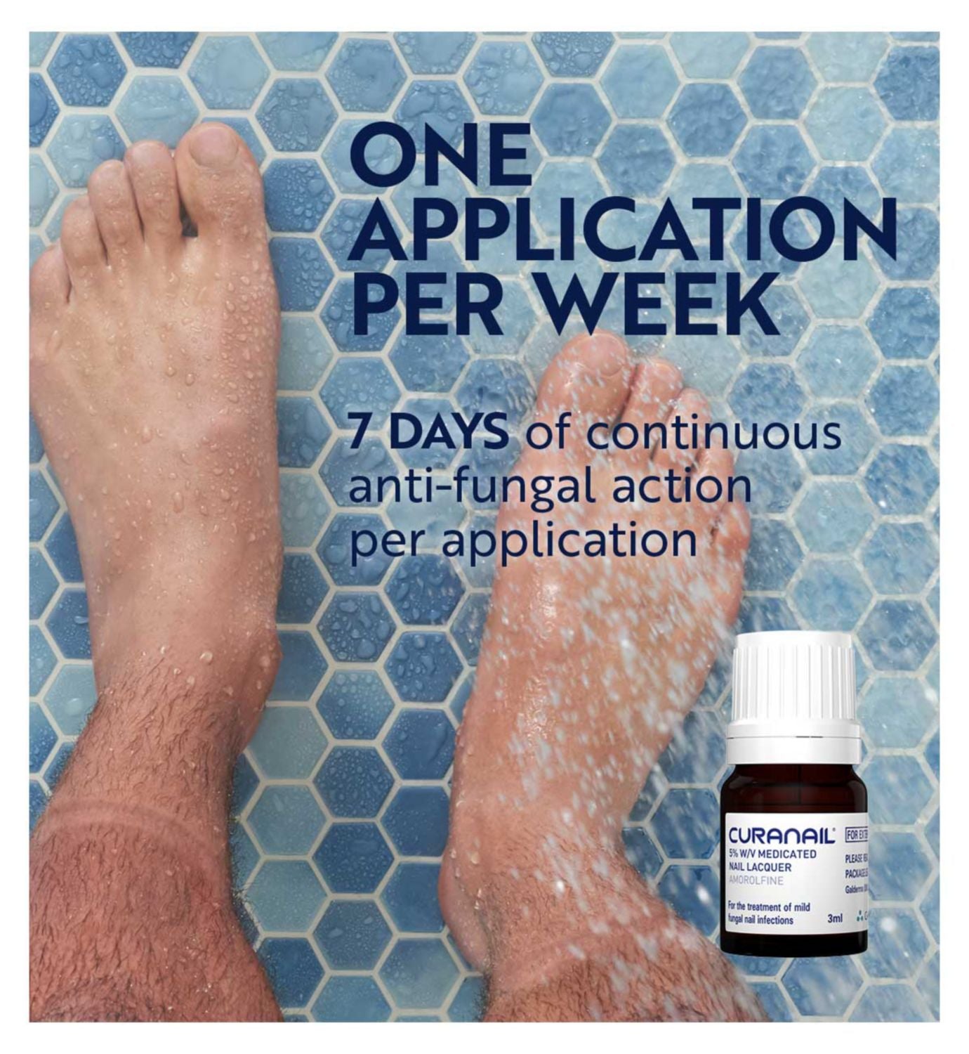 Curanail nail lacquer 5% 3ml - British product