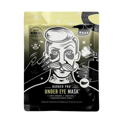 Barber Pro Under Eye Mask Activated Charcoal Volcanic Ash Face Mask