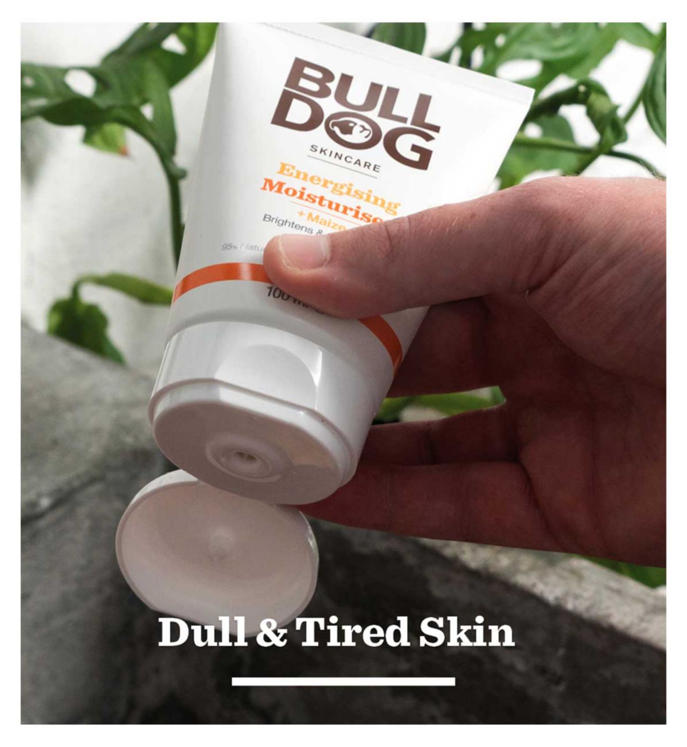 Bulldog Energising Face Moisturiser For Men 100ml - British product