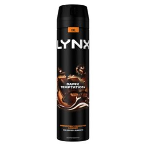 Lynx Dark Temptation Deodorant Body Spray 250ml, UK version