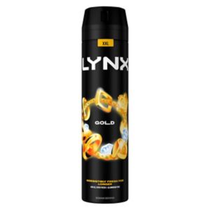 LYNX Gold deodorant body spray 250ml, UK version