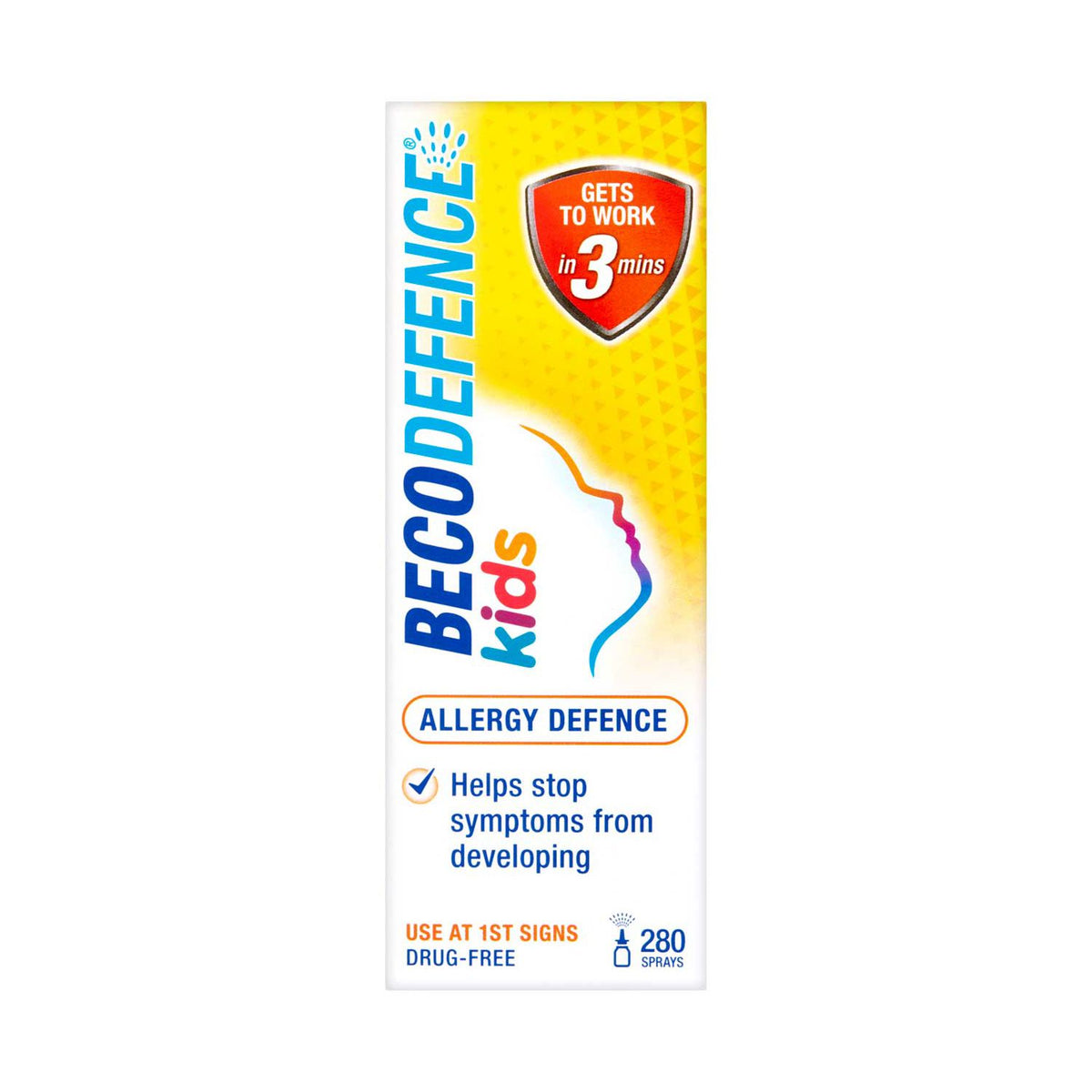 Becodefence Kids Allergy Defence Nasal Spray 280 sprays - British product