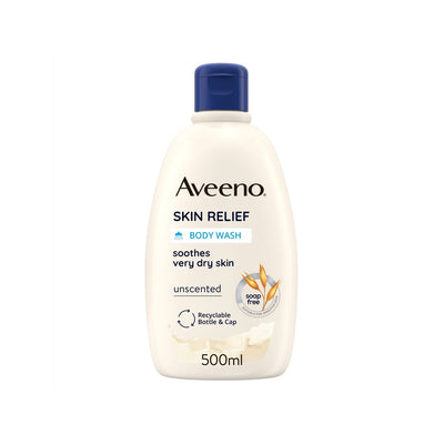Aveeno Skin Relief Moisturising Body Wash Unscented 500ml