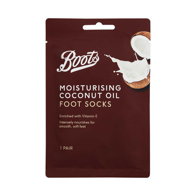 Boots Moisturising Coconut Oil Foot Socks