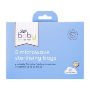 Boots Baby Disposable Sterilising Bags Microwave