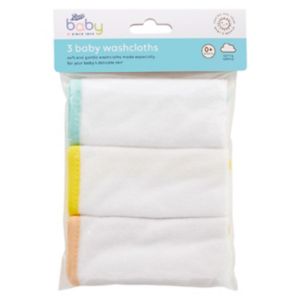 Boots Baby washcloths 3 pack 25cm - British product