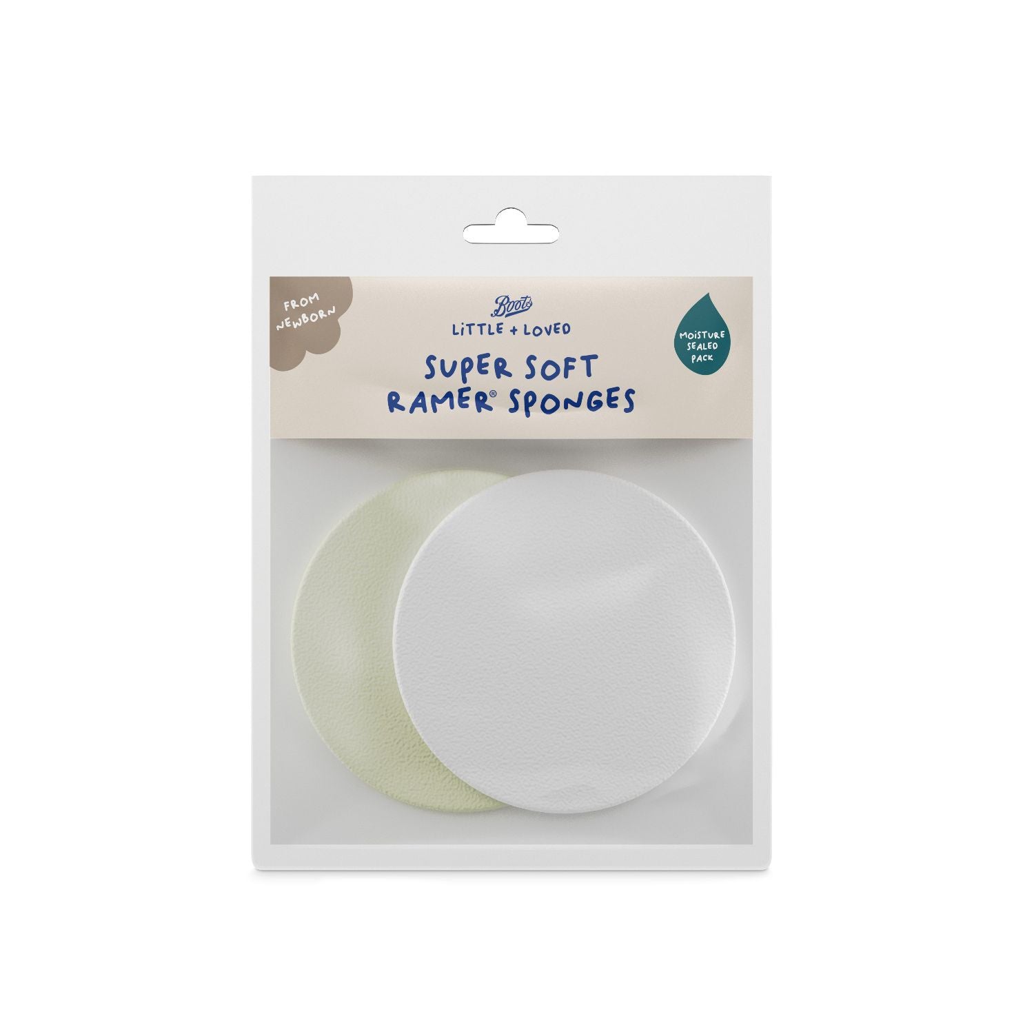 Boots Little + Loved baby ramer sponges - British product