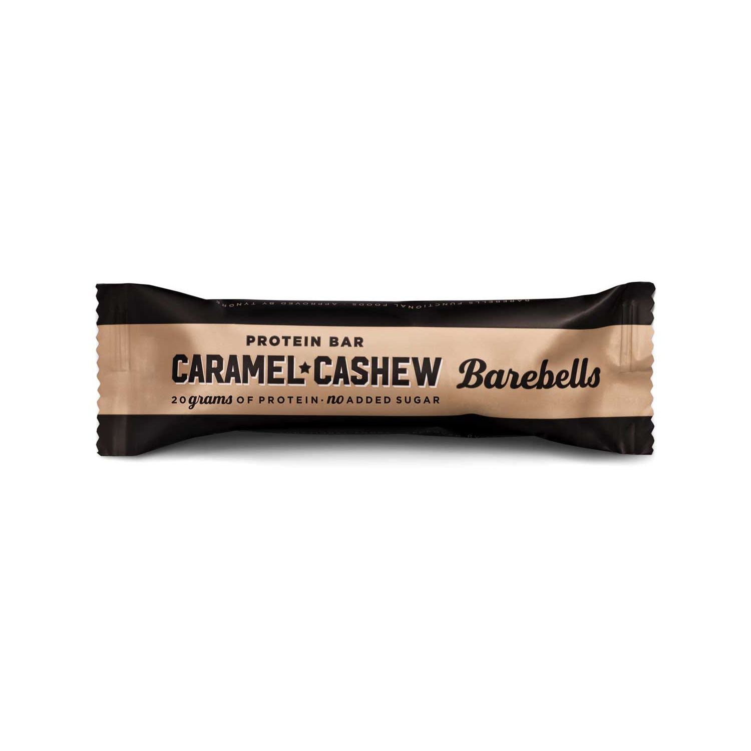 Barebells protein bar caramel cashew 55g - British product