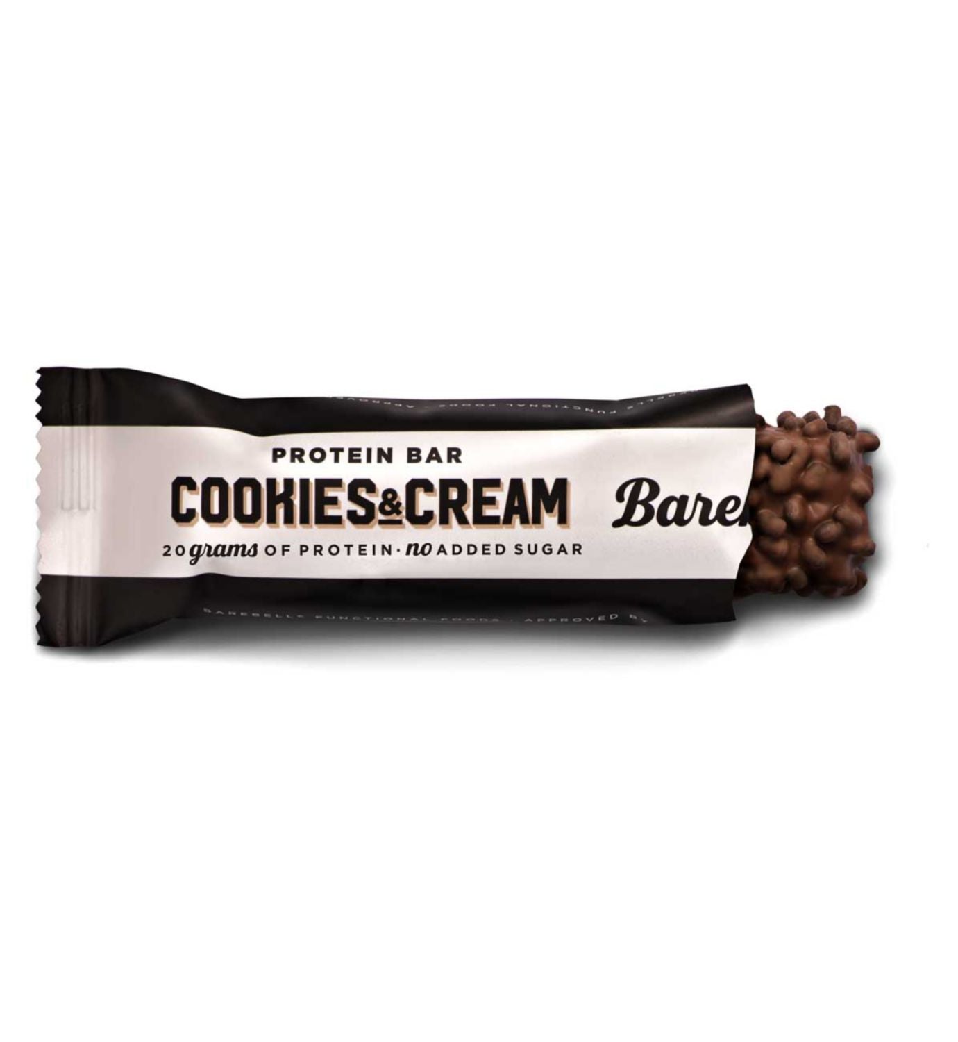 Barebells Protein Bar Cookies & Cream flavour 55g - British product