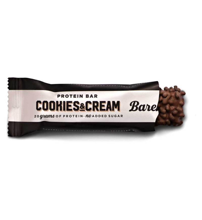 Barebells Protein Bar Cookies & Cream flavour 55g - British product