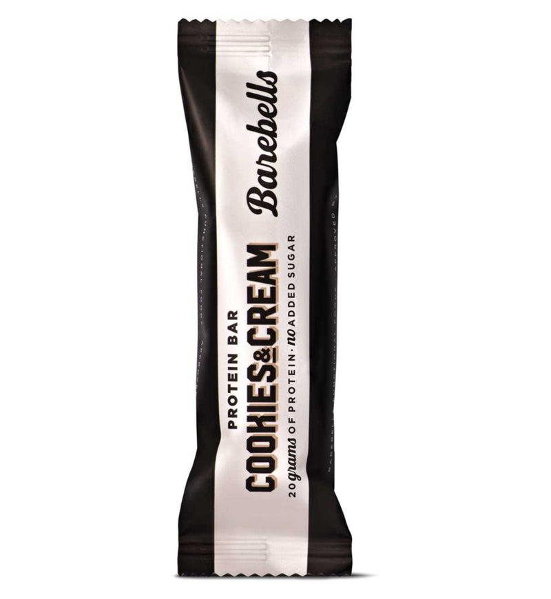 Barebells Protein Bar Cookies & Cream flavour 55g - British product