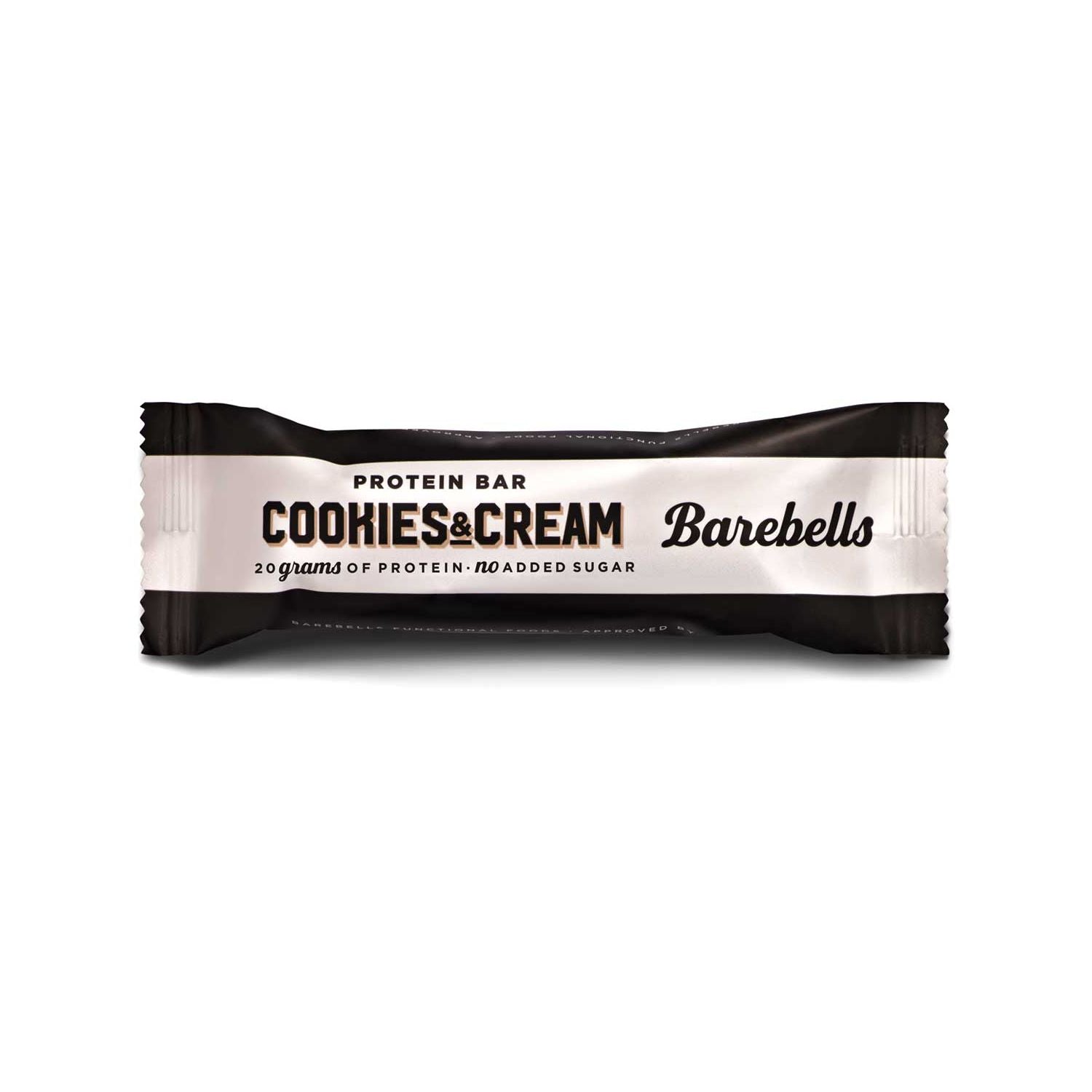 Barebells Protein Bar Cookies & Cream flavour 55g - British product