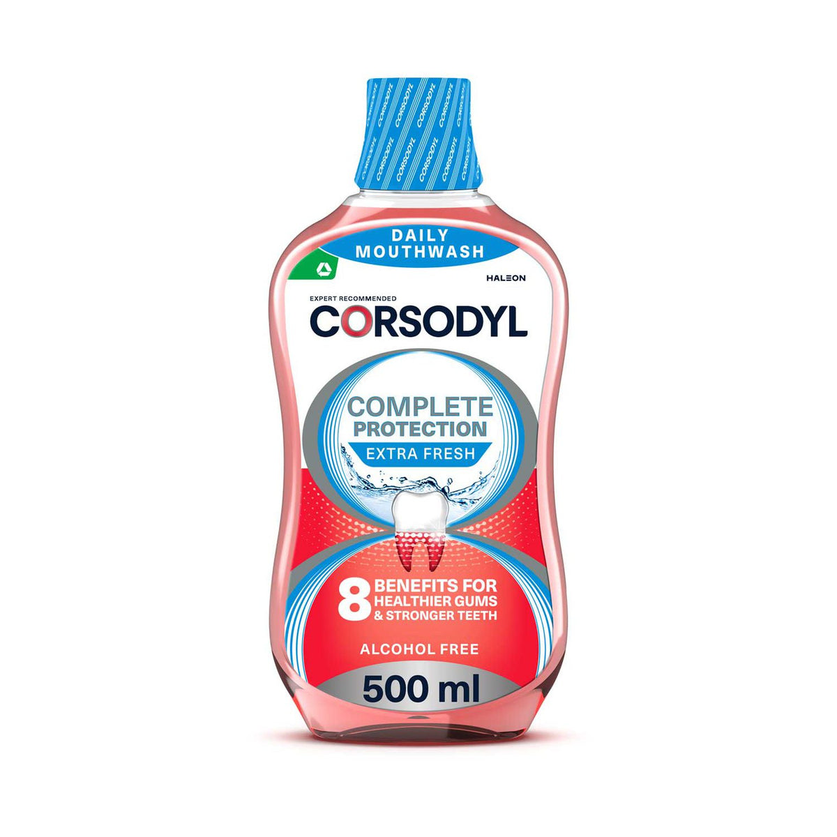 Corsodyl Mouthwash Extra Fresh 500ml - British product