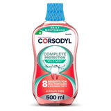 Corsodyl Complete Protection, Daily Gum Mouthwash, Mild Mint 500ml
