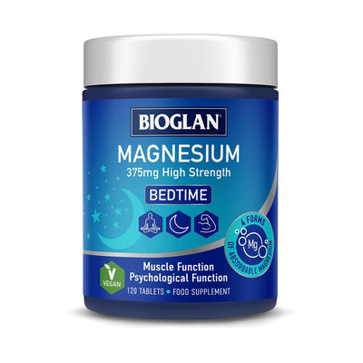Bioglan Active Magnesium High Strength Supplement Tablets 120