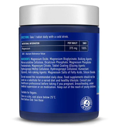 Comprimés Bioglan Active Magnesium High Strength 120