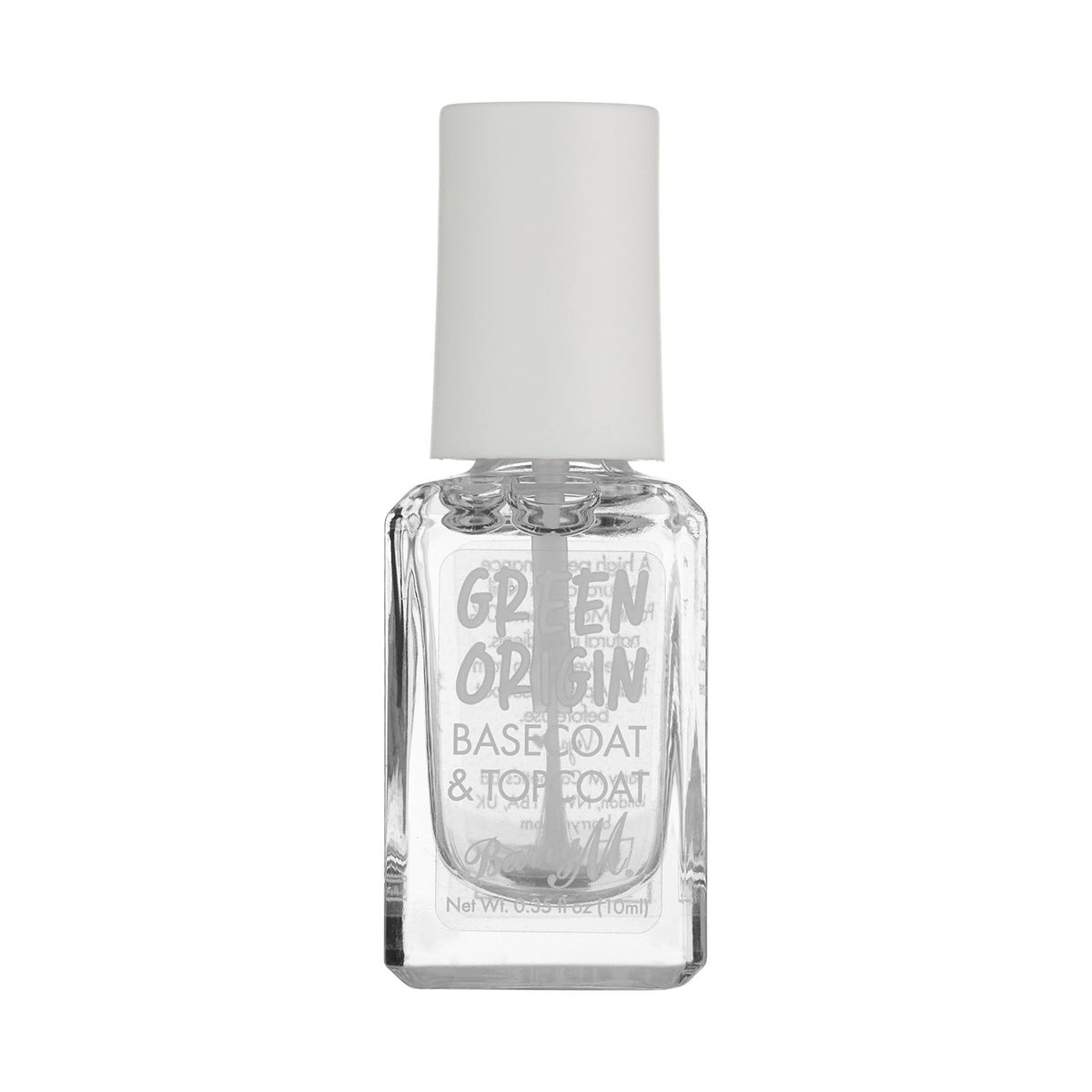 Barry M green origin base top coat 10ml - British product