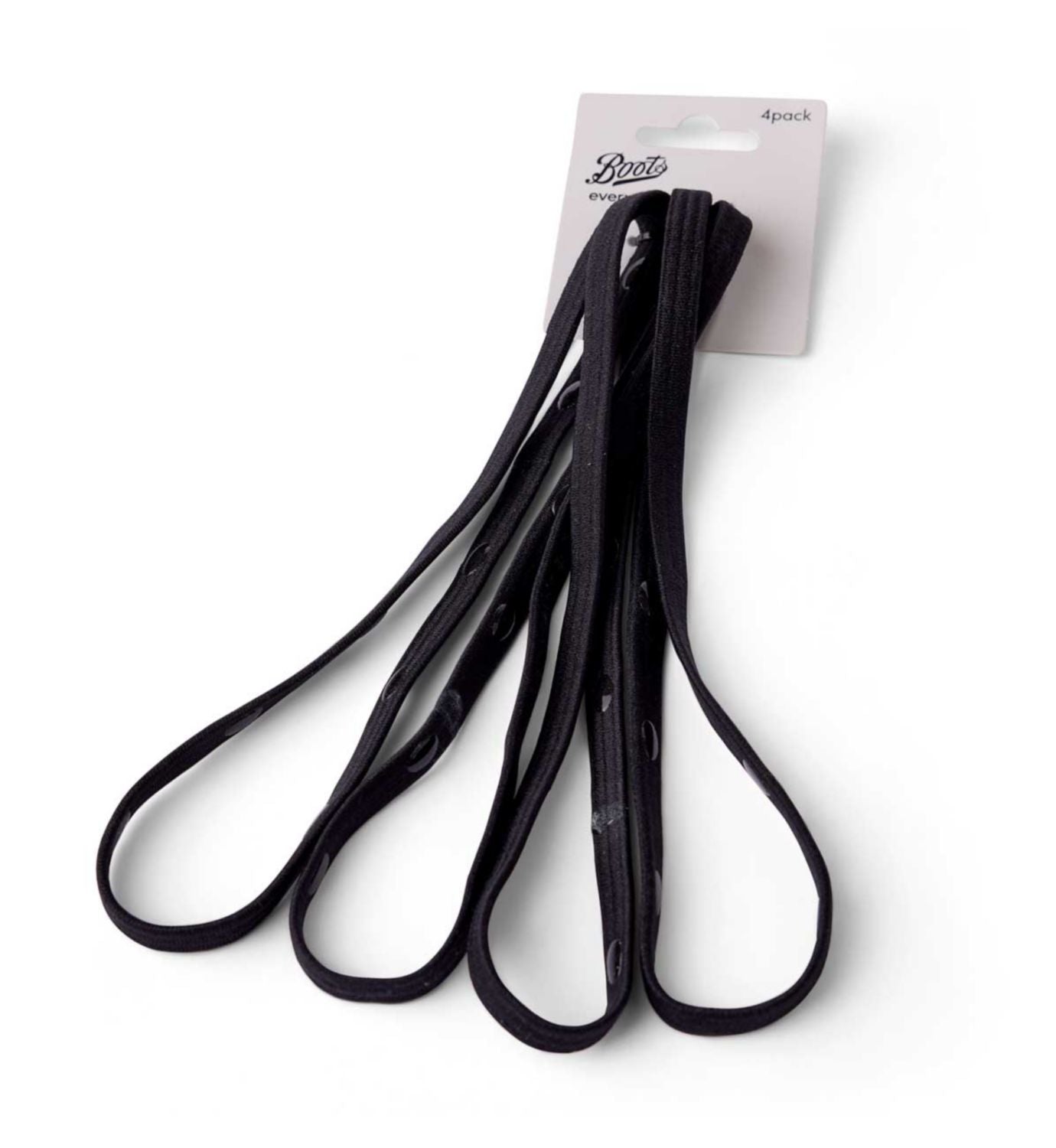 Boots thin headwraps black brown 4 pack - British product