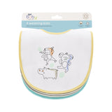 Boots cotton baby weaning bibs 4 pack - British product