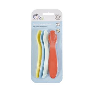 Boots baby plastic feeding spoons - British product