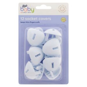 Boots plug socket covers 12 pack - British product