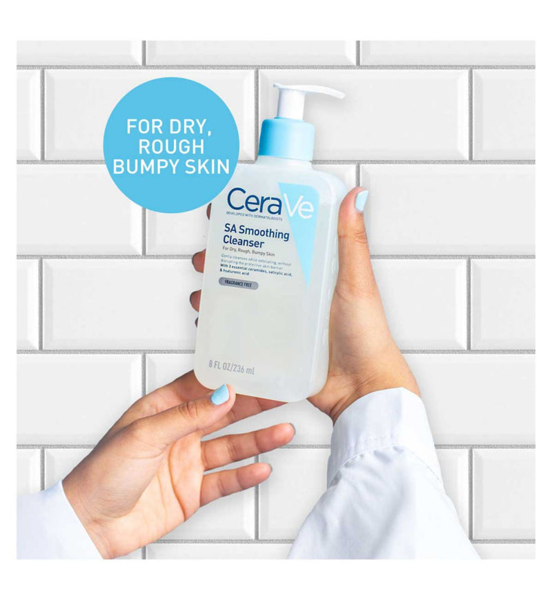 CeraVe SA Smoothing Cleanser with Salicylic Acid 236ml - British product