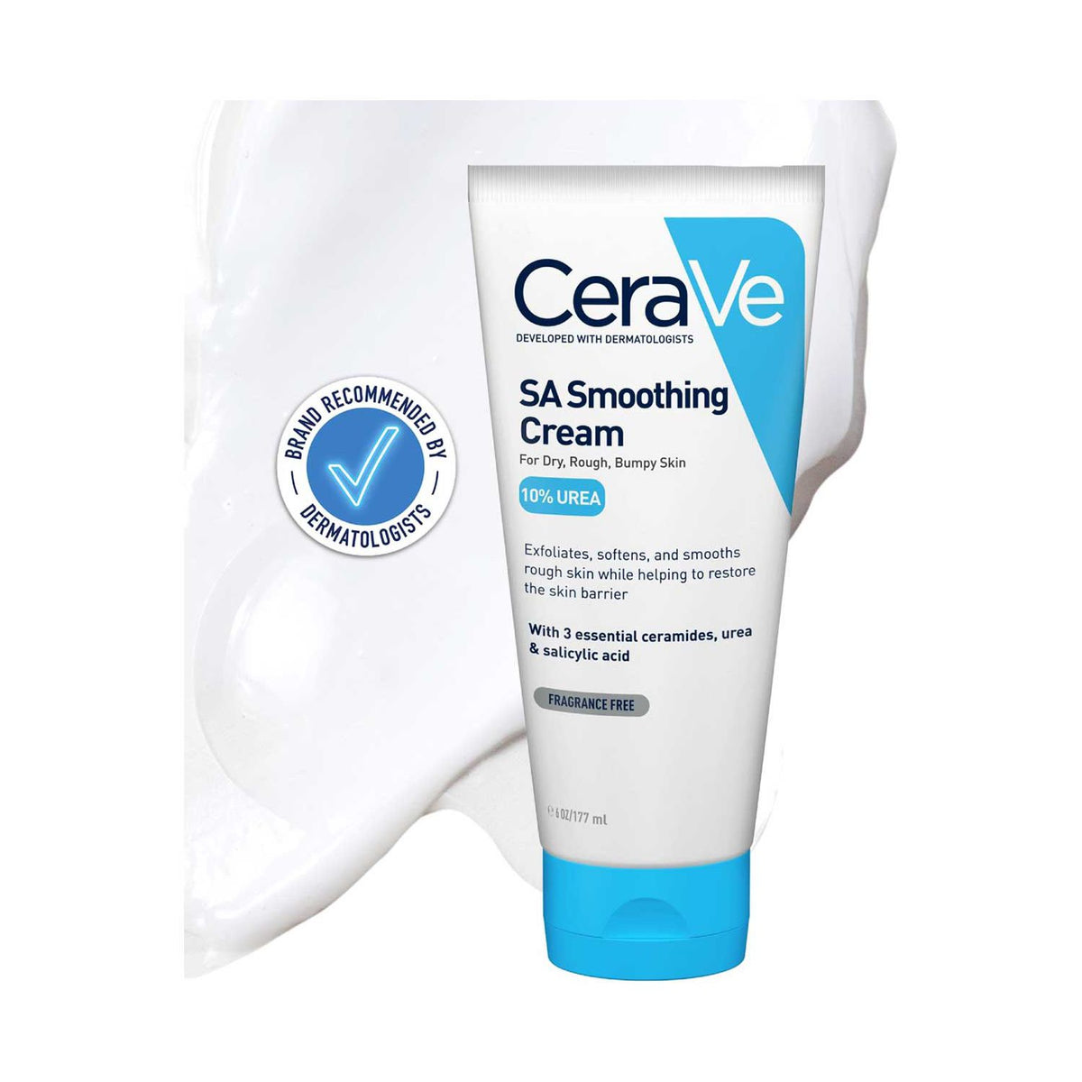 CeraVe SA Smoothing Cream Body Moisturiser 177ml - British product