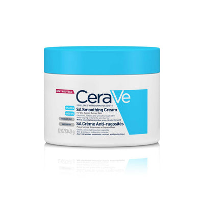 CeraVe SA Smoothing Cream Salicylic Acid Body Moisturiser 340g