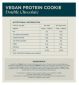 Myprotein vegan baked cookies double chocolate 75g, imported from the UK