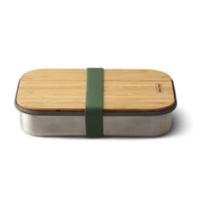 Black + Blum Steel Sandwich Box Olive 900ml (British brand)