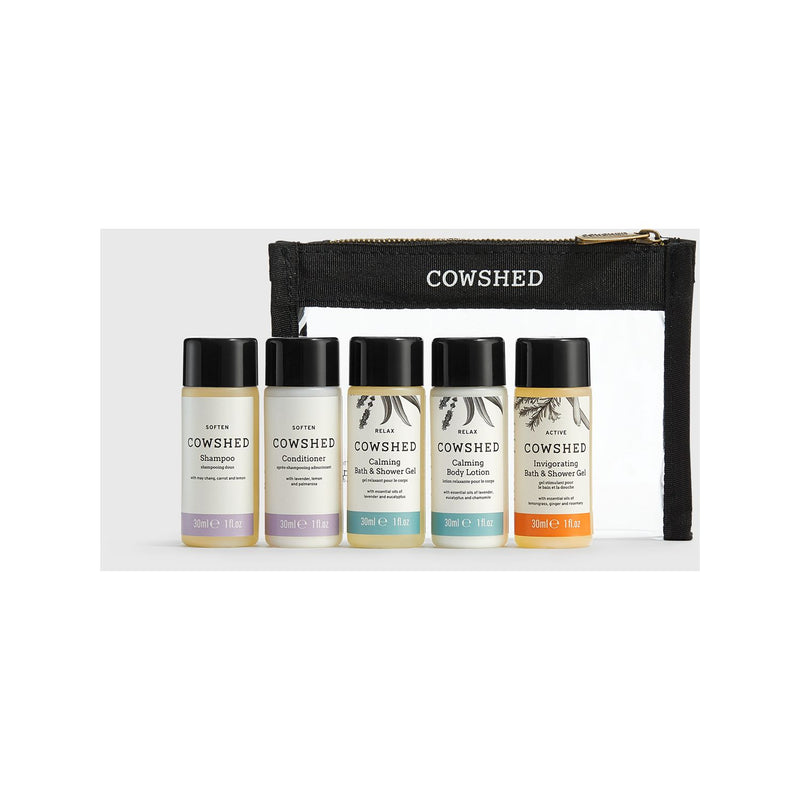 Cowshed Travel Collection Set bath and body items 30ml - British product