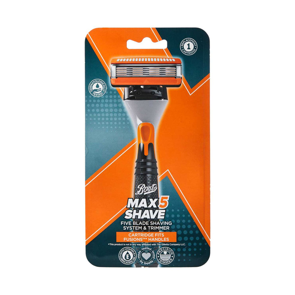 Boots Max Shave Five Blade Shaving System - British product