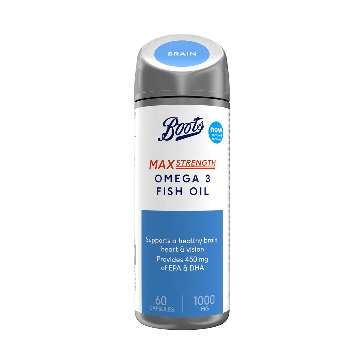 Boots Max Strength Omega 3 Fish Oil 1000 mg - British product
