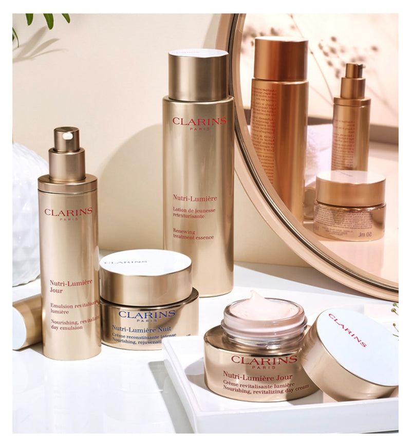Clarins Nutri Lumiere Day Cream 50ml Facial Moisturiser - British product