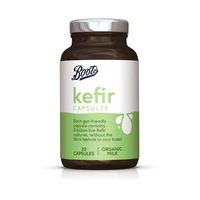 Boots Kefir Capsules Digestive Support 30 Capsules