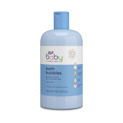 Boots Baby Bath Bubbles Children's Bubble Bath 500ml